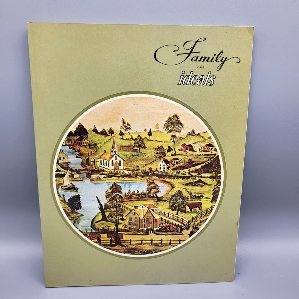 Vtg Ideals Family 1974 Vol.31 No.4 Magazine July Poetry Art Poems Illustrations